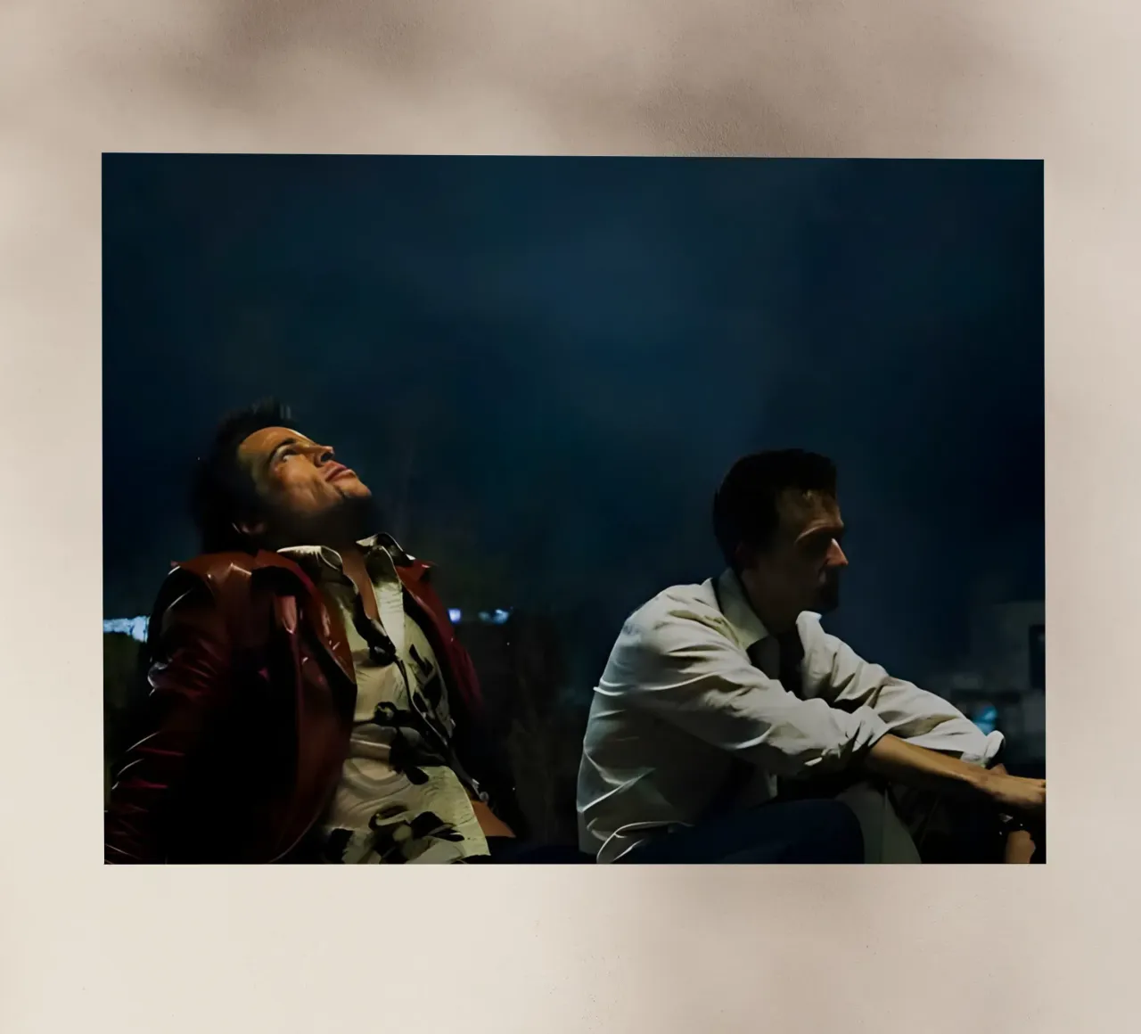 Tyler & Narator pellicola backlit da Low poly art