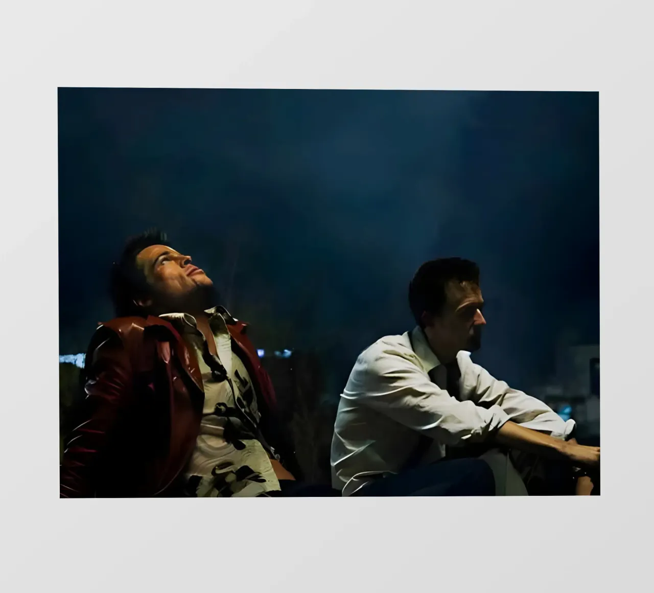 Tyler & Narator pellicola backlit da Low poly art