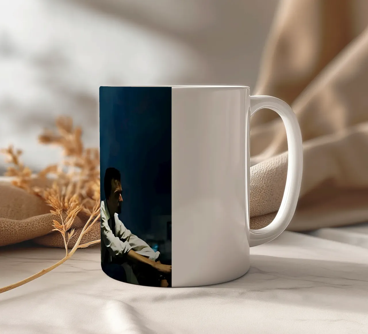 Tyler & Narator tazza in ceramica da Low poly art