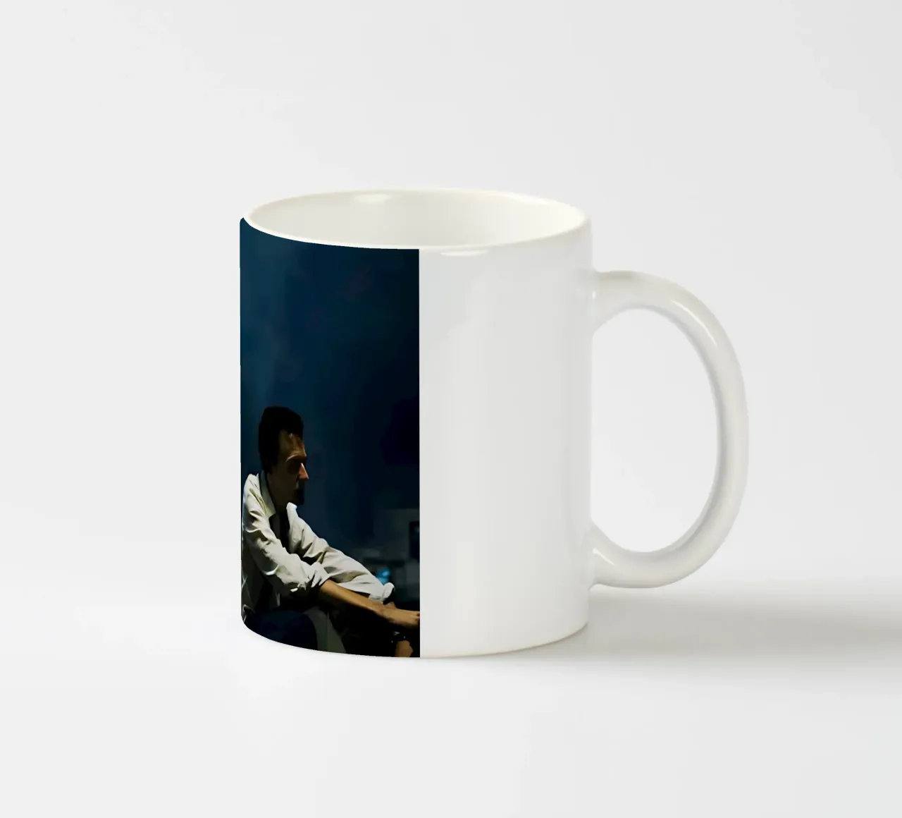 Tyler & Narator tazza in ceramica da Low poly art