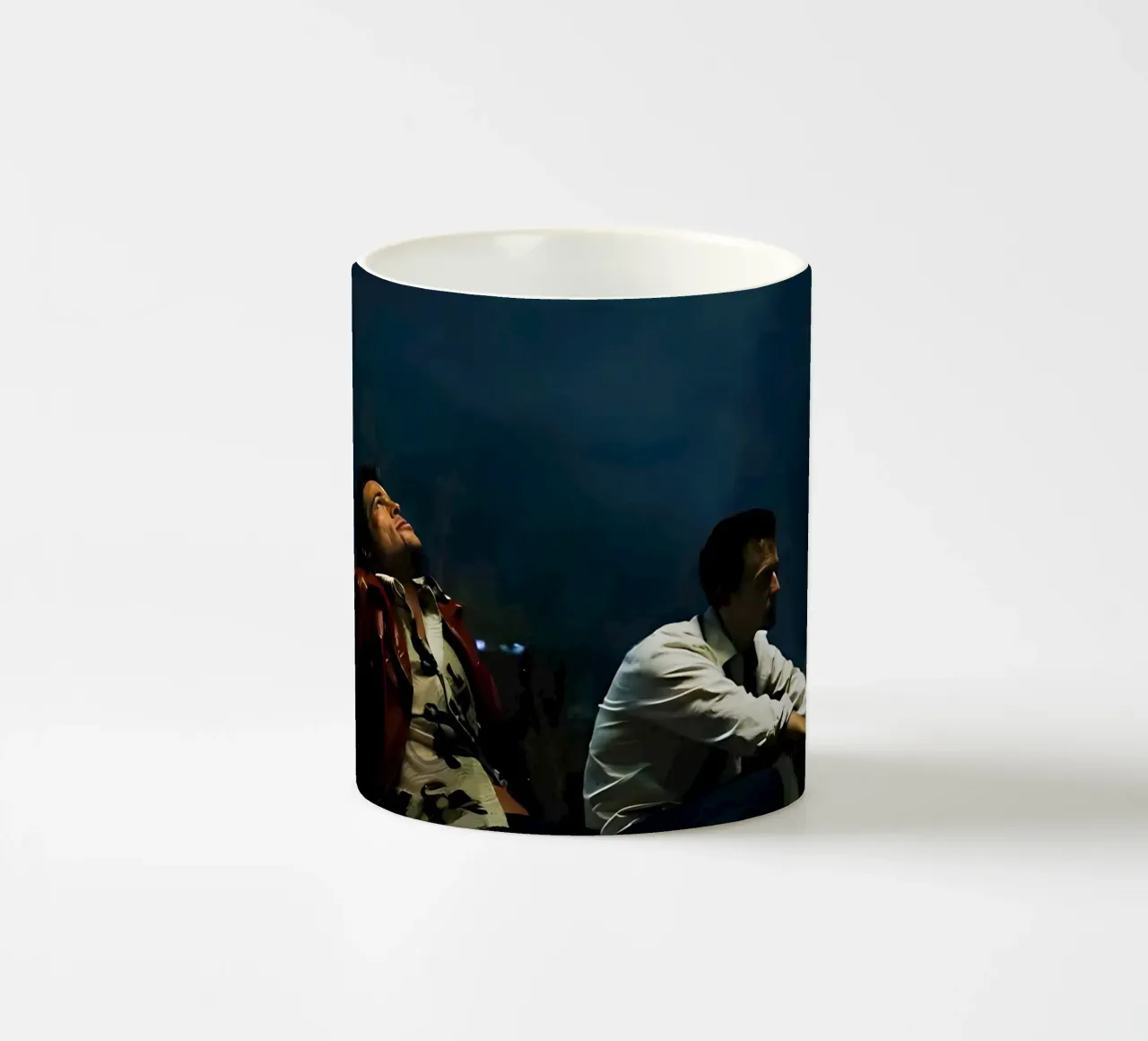 Tyler & Narator tazza in ceramica da Low poly art
