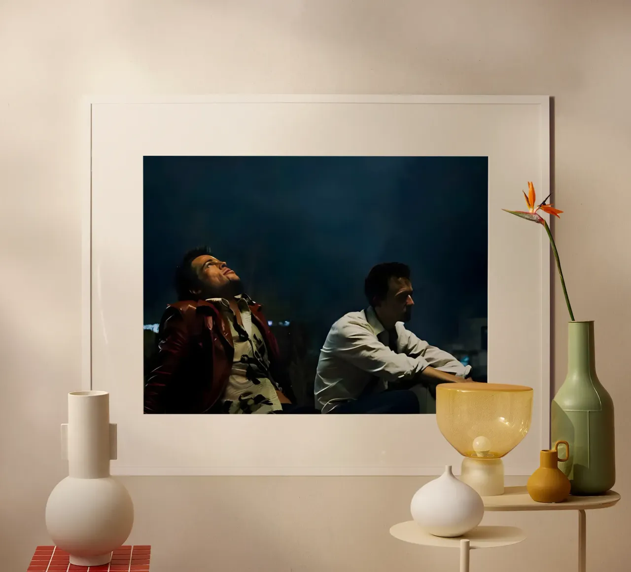 Tyler & Narator poster da Low poly art
