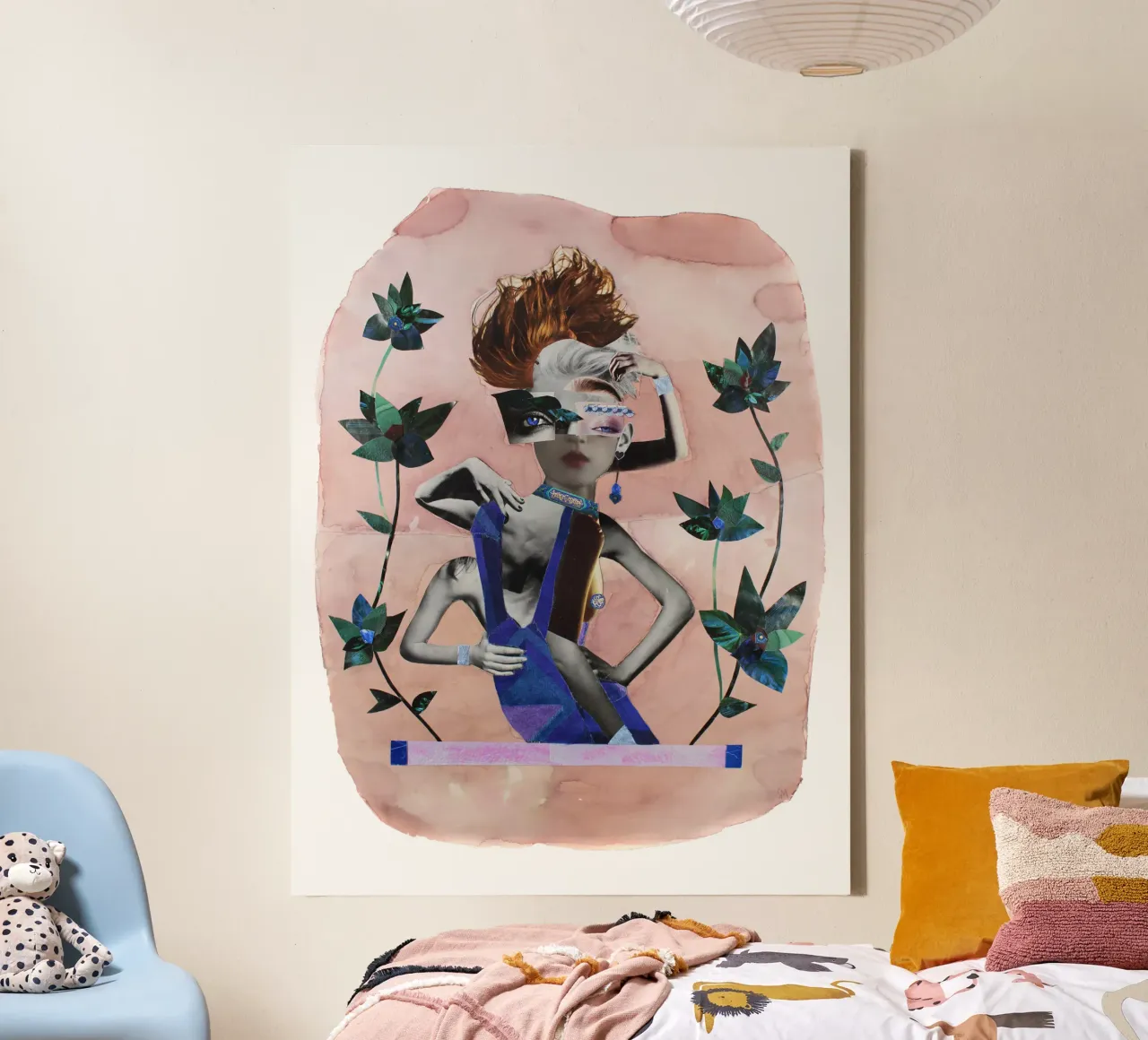 Funky Monkey tela da Paperheartmixx