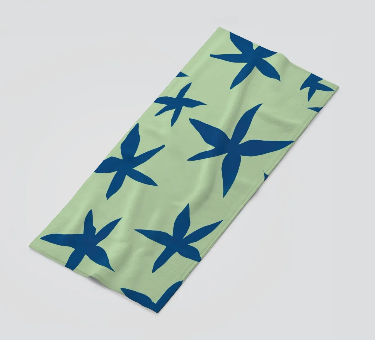 Motivo botanico 15 telo mare da Little Dean