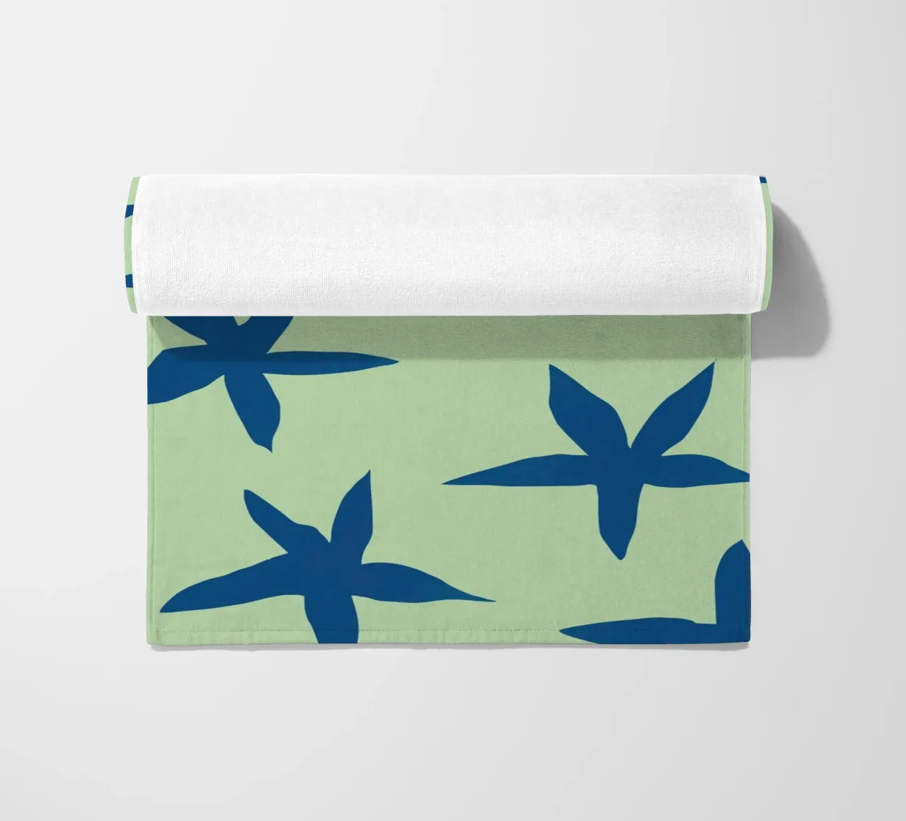 Motivo botanico 15 telo mare da Little Dean