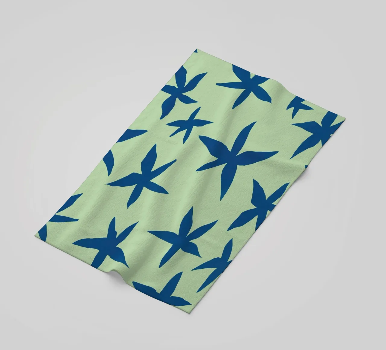 Motivo botanico 15 telo mare da Little Dean