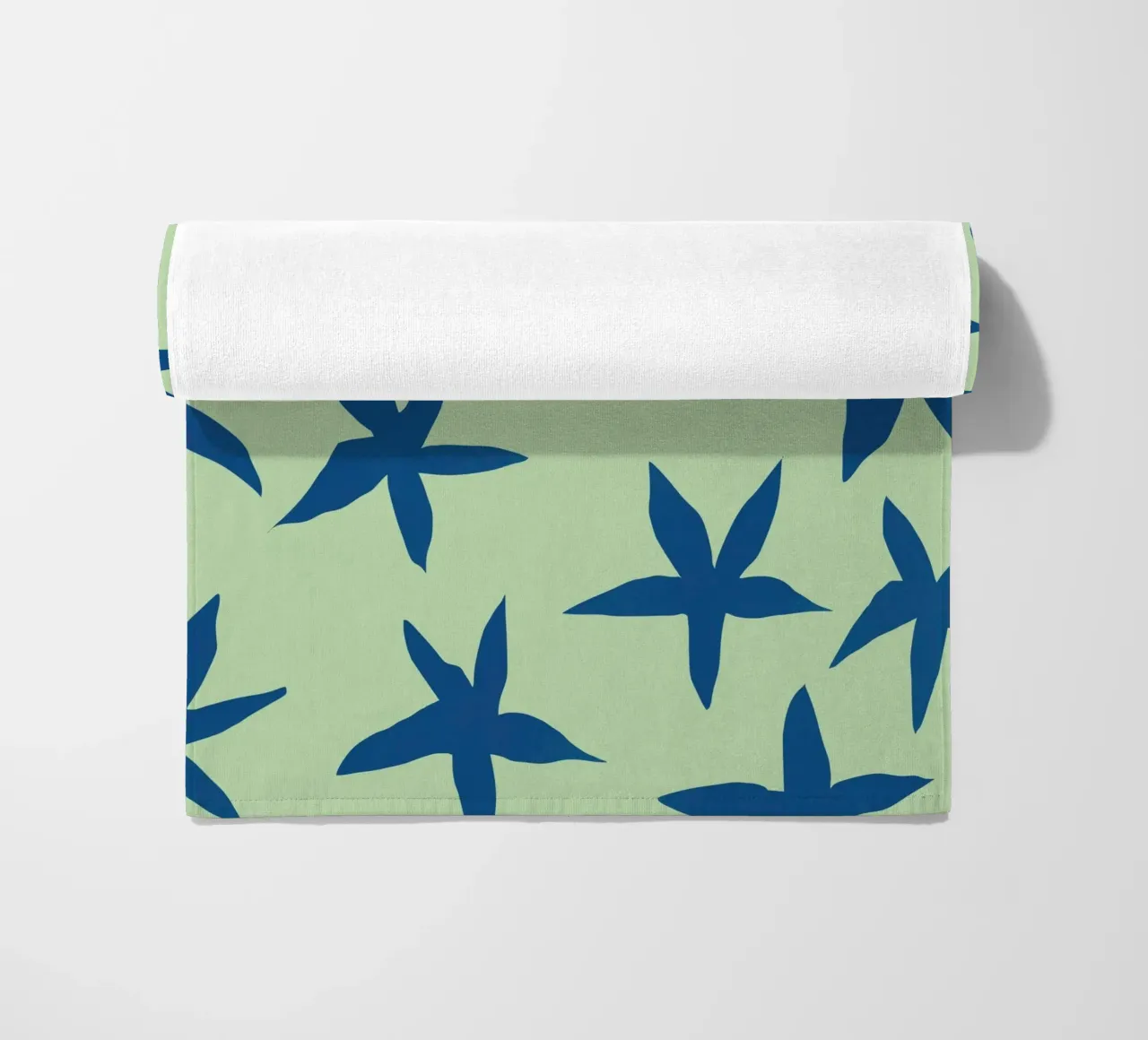 Motivo botanico 15 telo mare da Little Dean