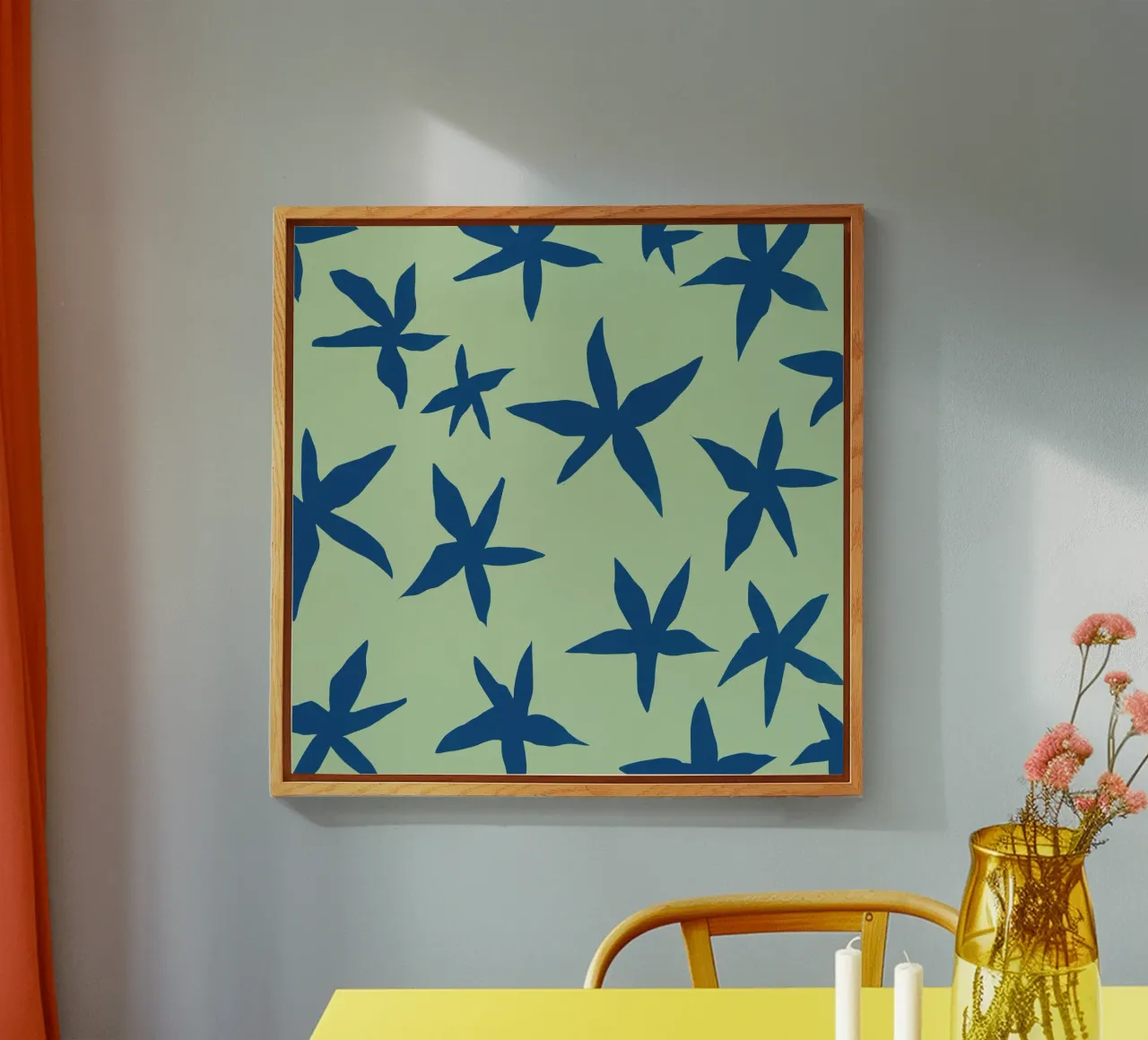 Botanical pattern 15 Acryl-Glas von Little Dean