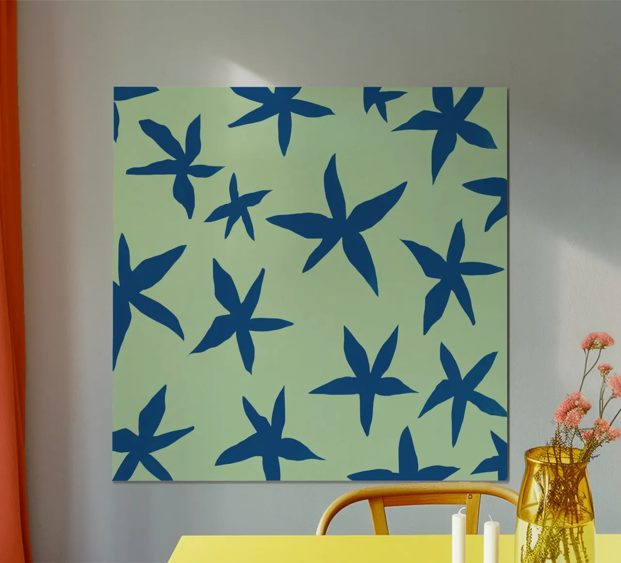 Botanical pattern 15 poster by Little Dean