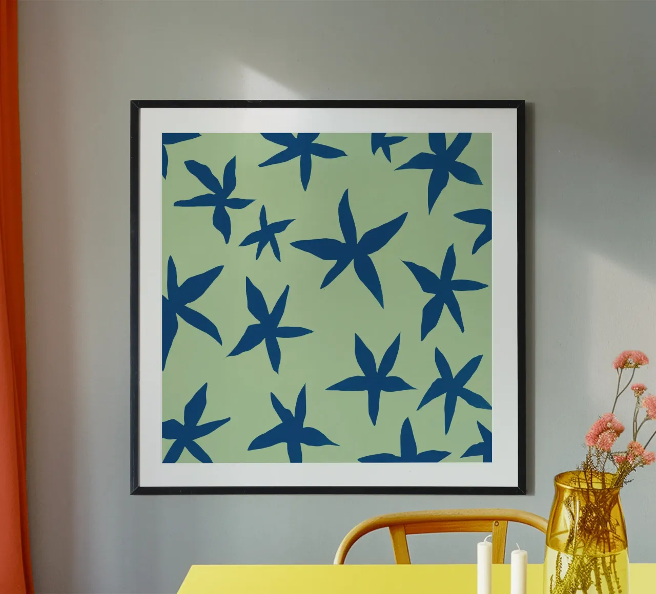 Botanical pattern 15 poster by Little Dean