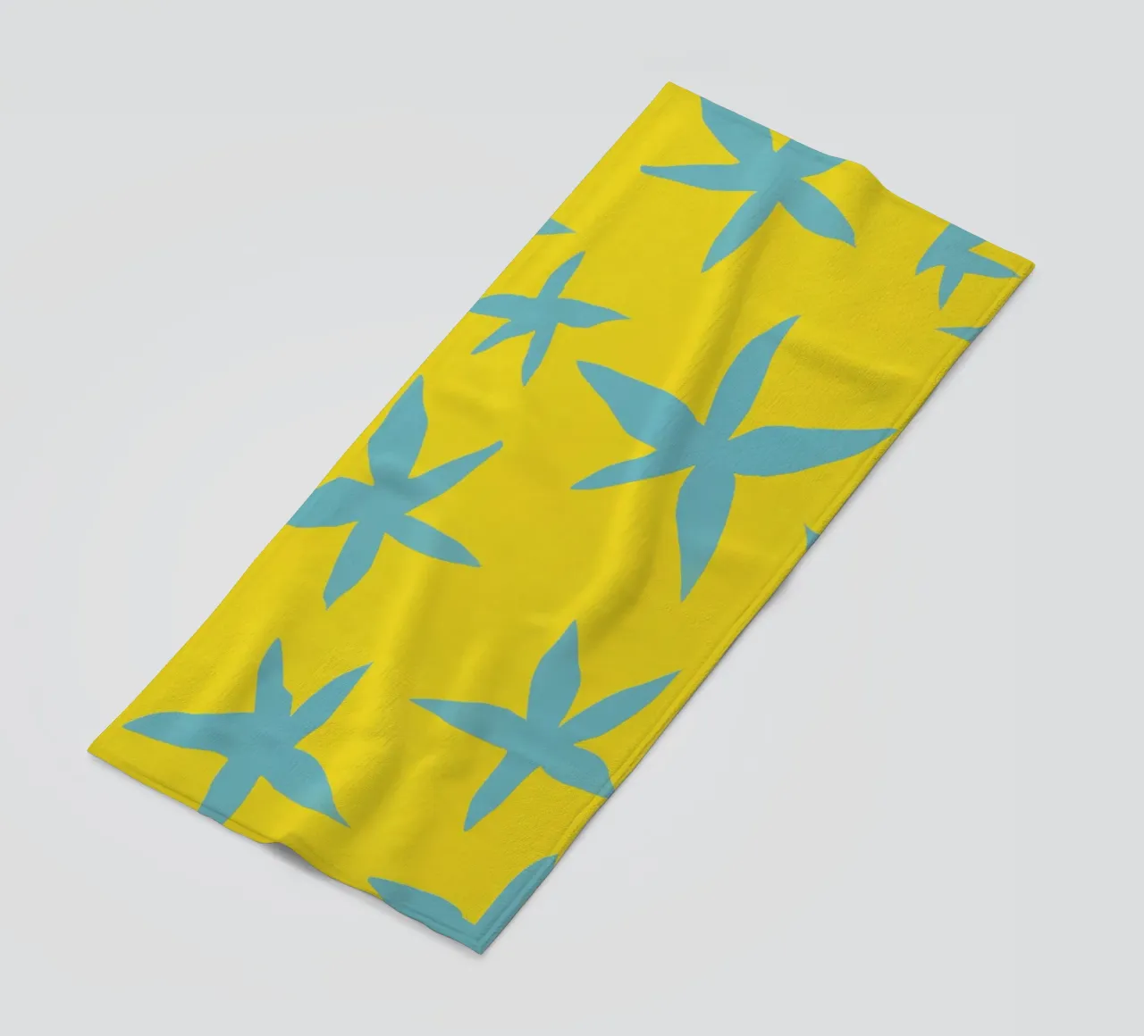 Botanical pattern 16 telo mare da Little Dean