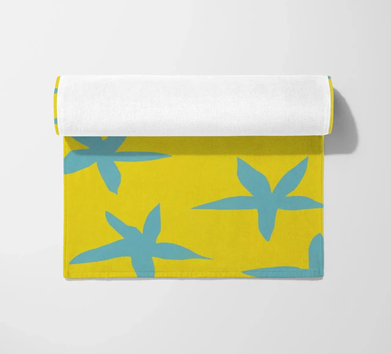 Botanical pattern 16 telo mare da Little Dean