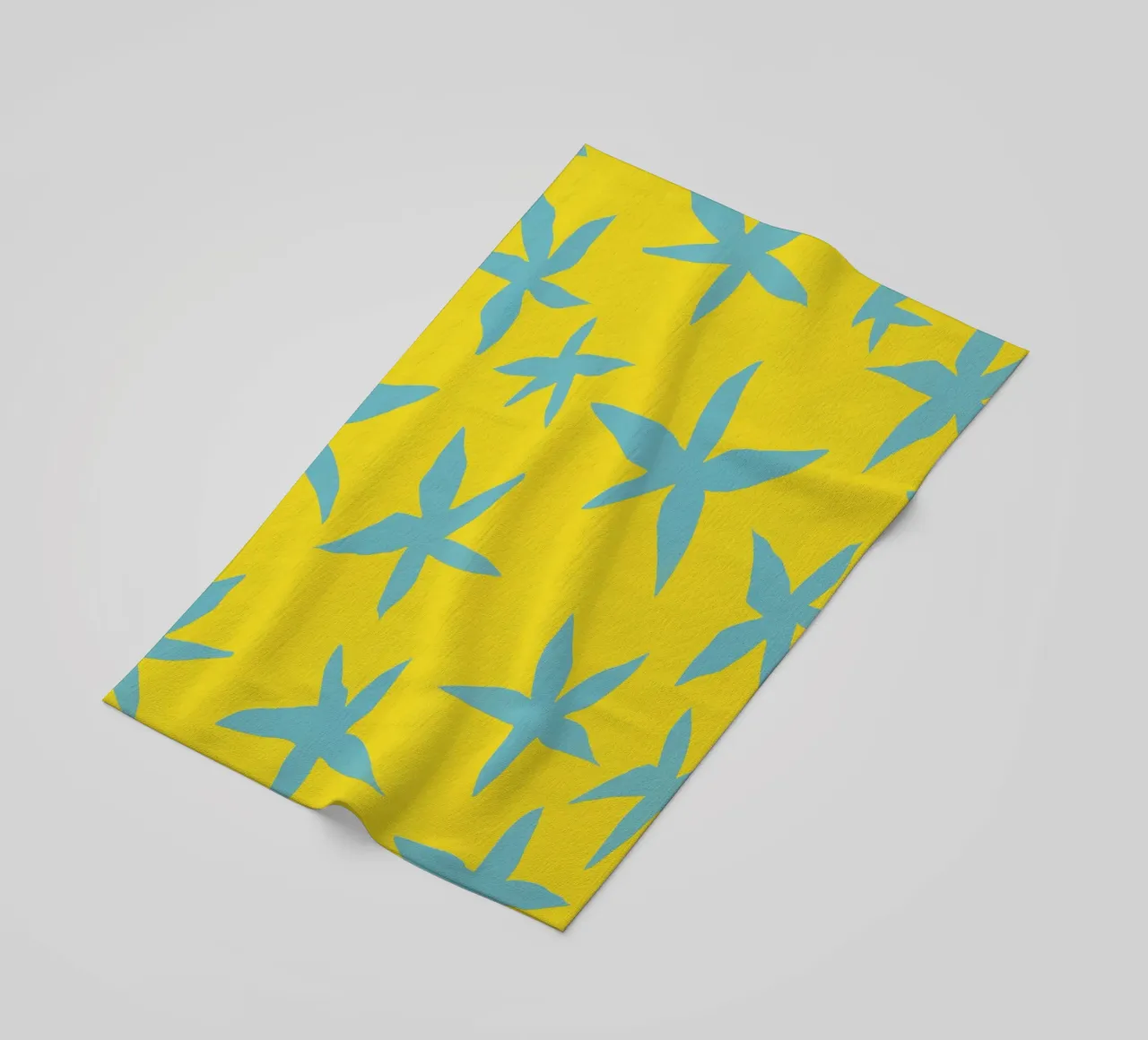 Botanical pattern 16 telo mare da Little Dean