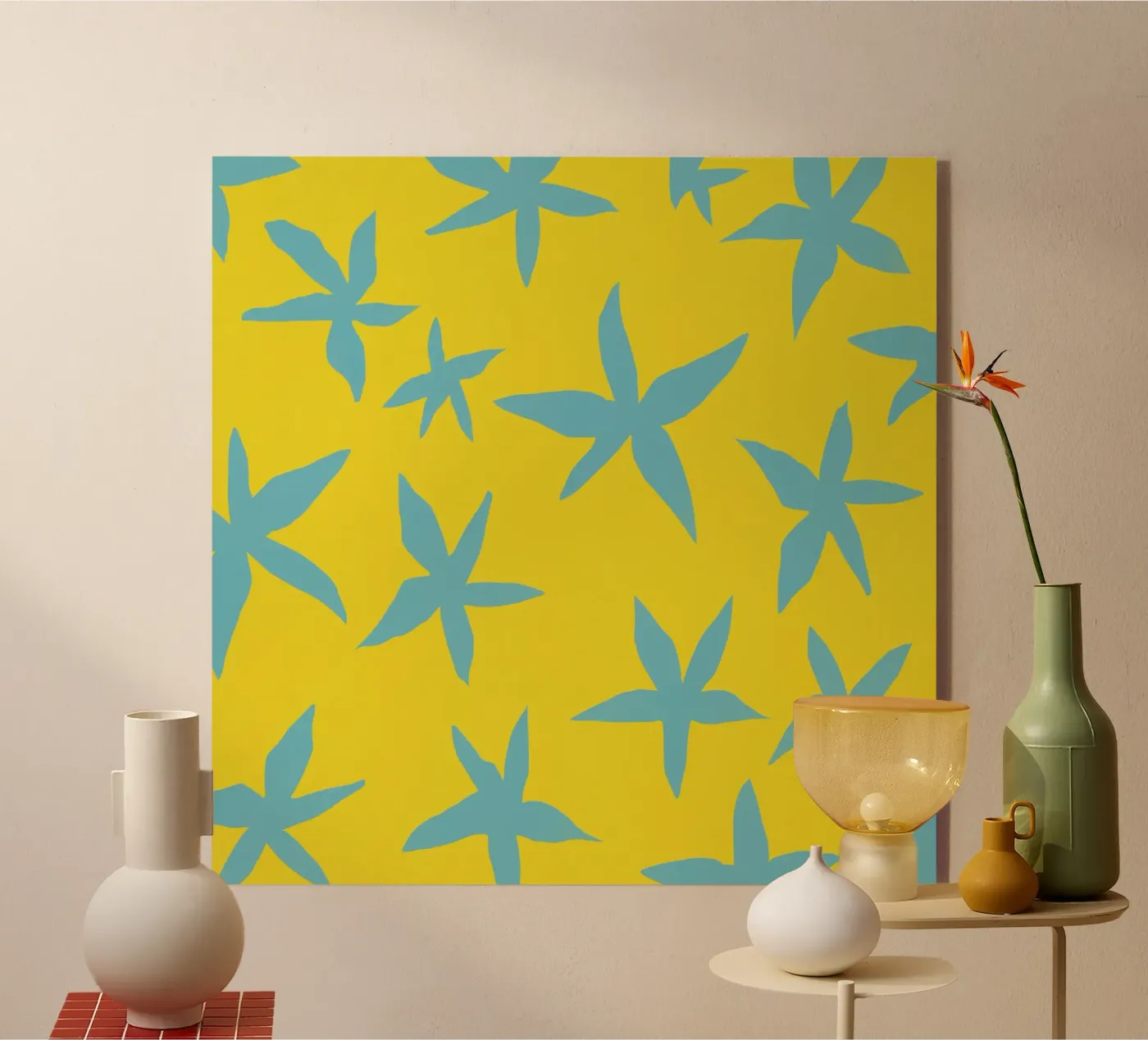 Botanical pattern 16 plexiglass da Little Dean