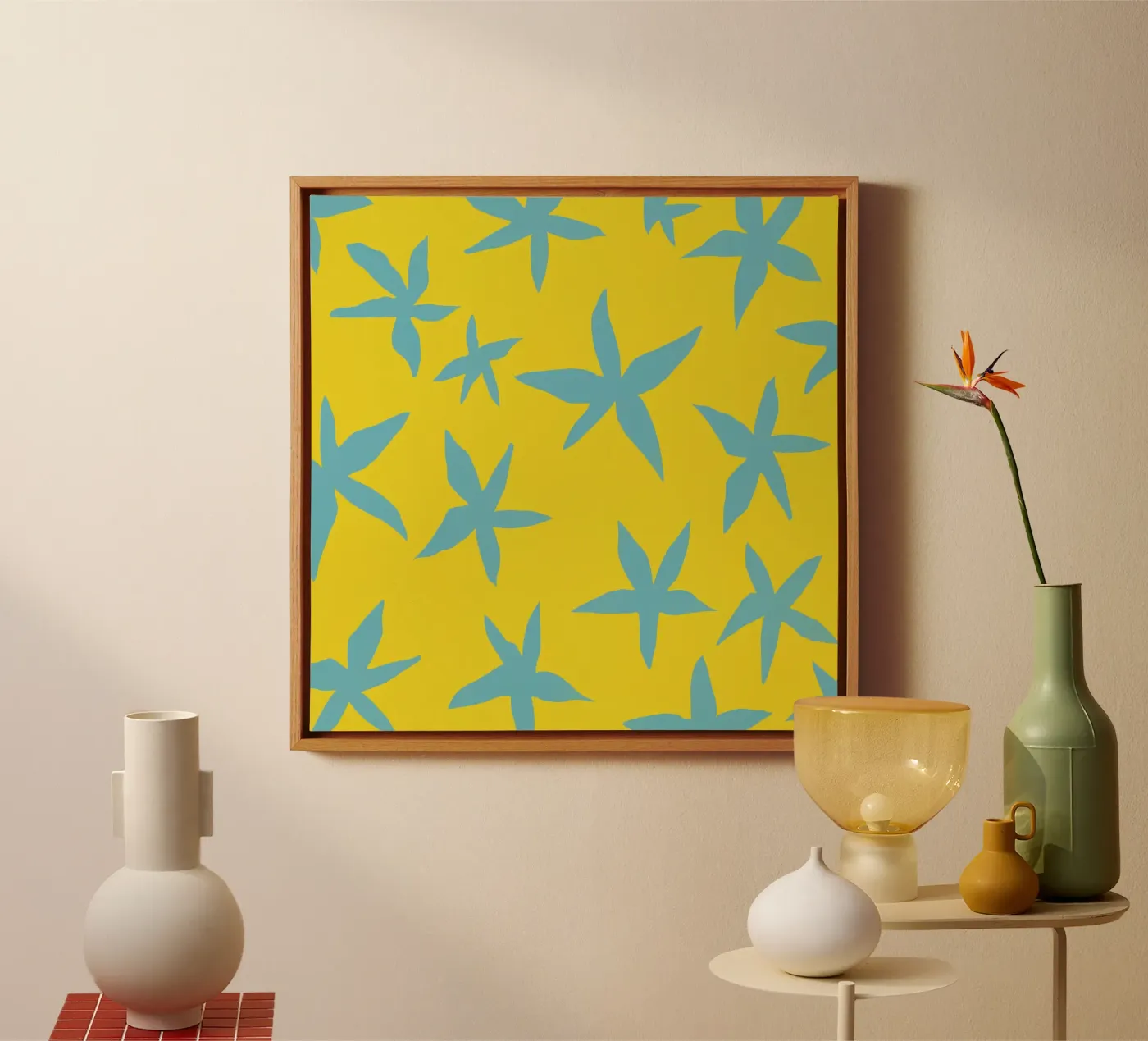 Botanical pattern 16 tela da Little Dean