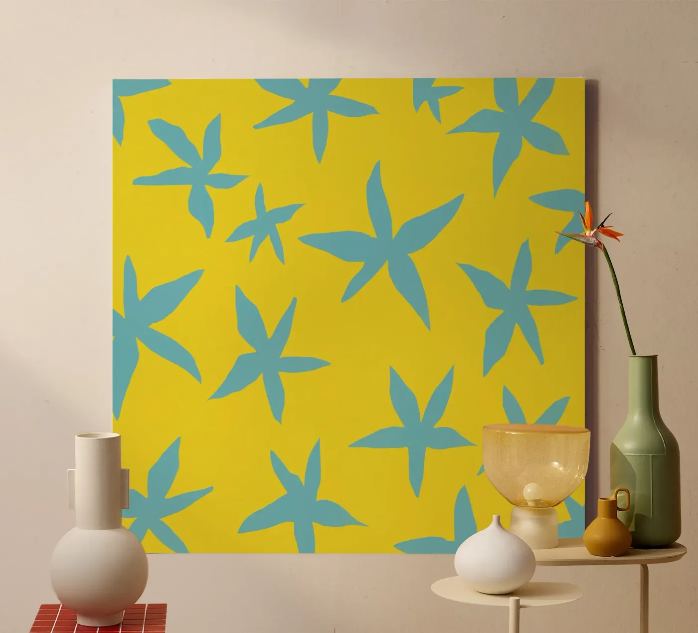 Botanical pattern 16 tela da Little Dean