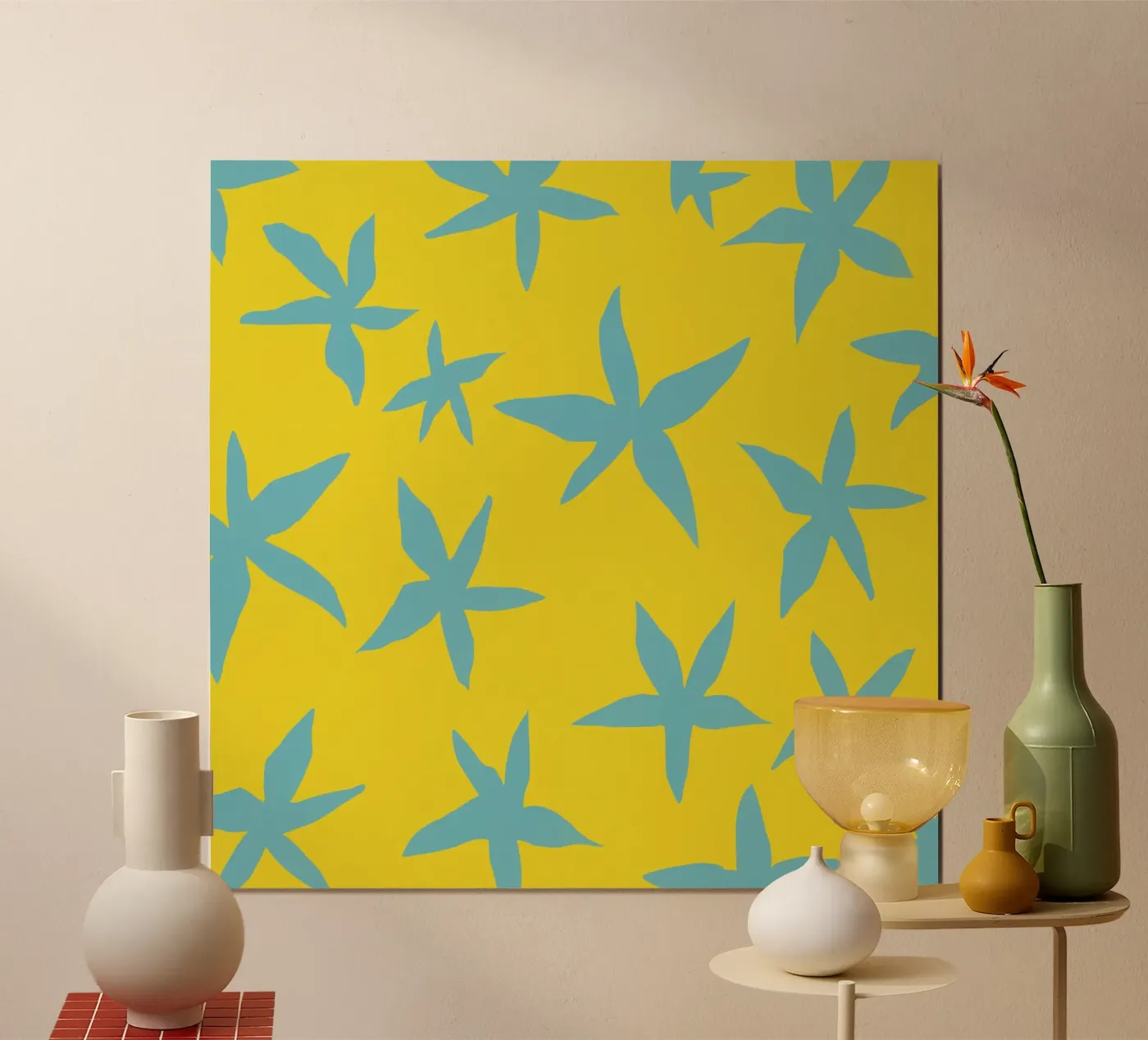 Botanical pattern 16 poster by Little Dean