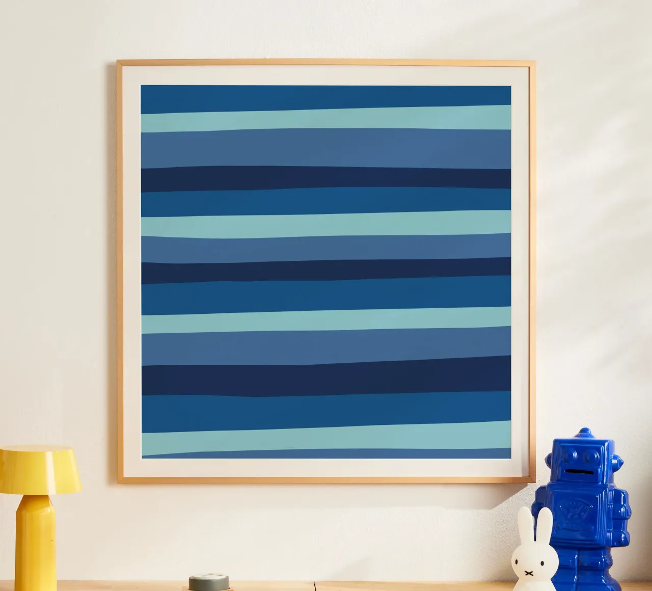 Le strisce di colore erano 10 poster con telaio in alluminio da Little Dean