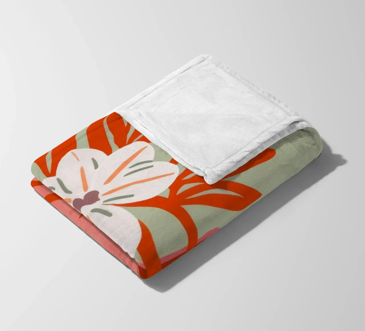 Vaso di papaveri semplice coperta in pile da Nova Glaze