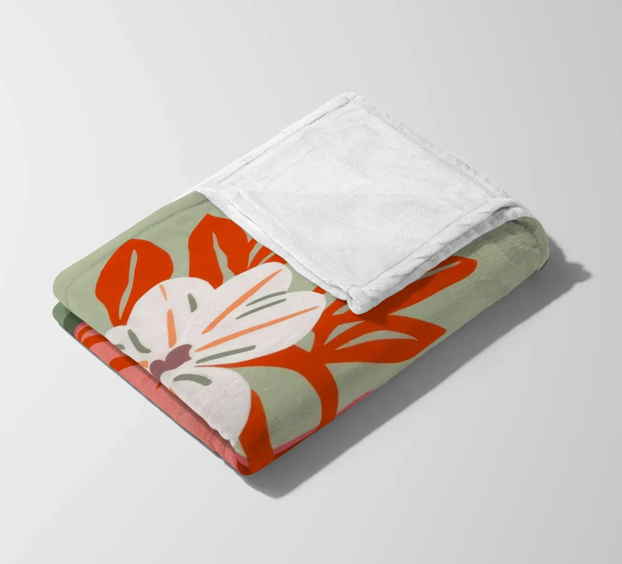 Vaso di papaveri semplice coperta in pile da Nova Glaze