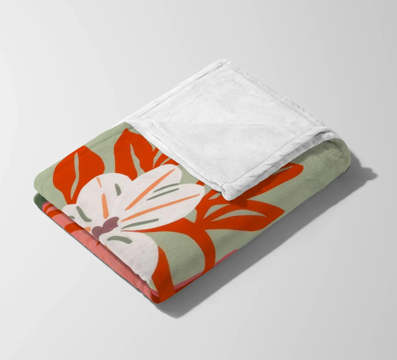 Vaso di papaveri semplice coperta in pile da Nova Glaze