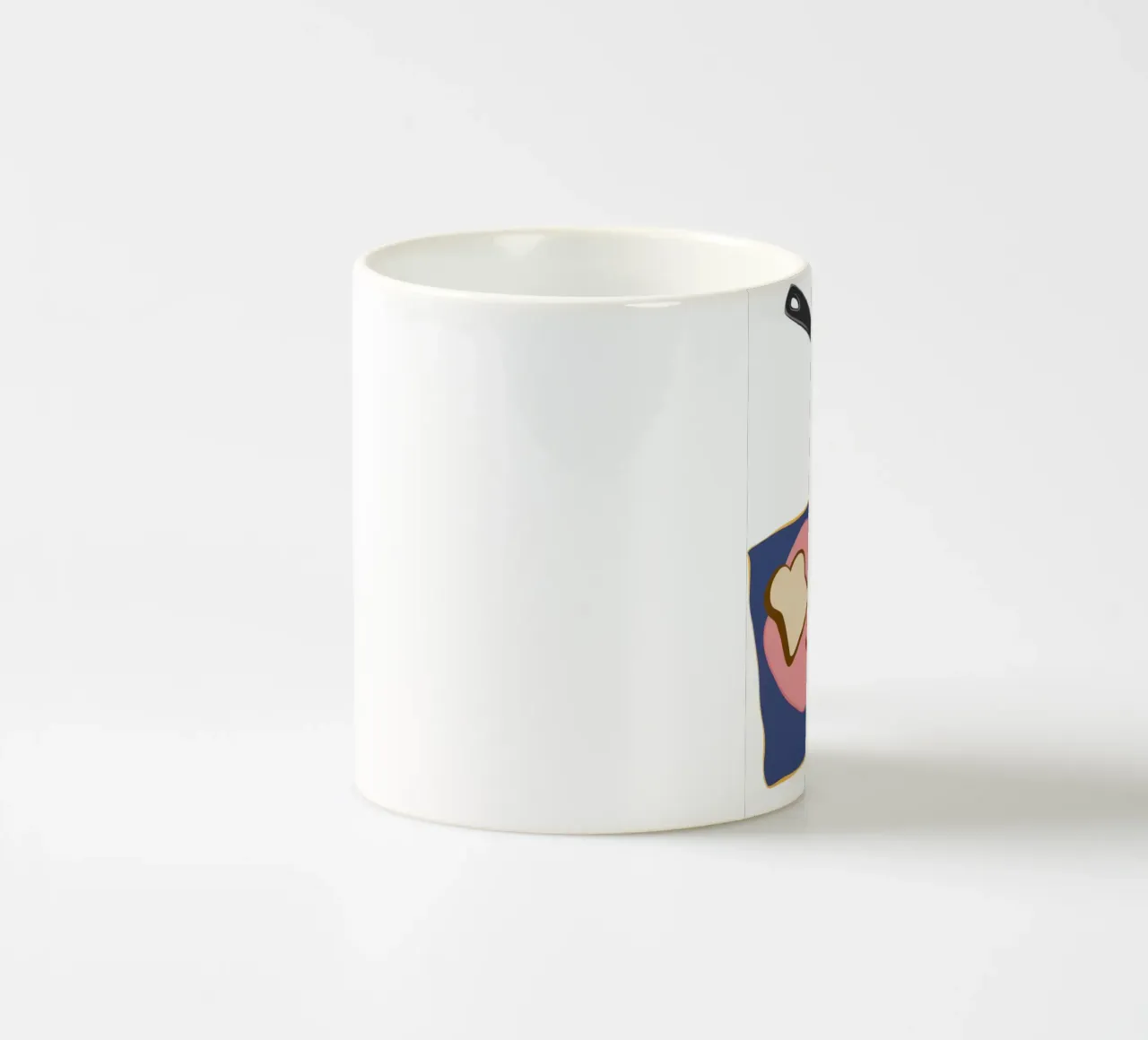 Breakfast Deconstructed ceramic mug by Nova Glaze