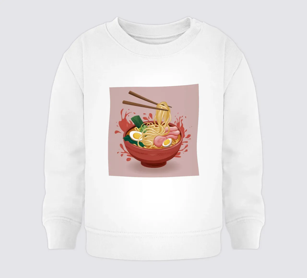 Schizzo di ramen esplosivo felpa neonato da Snow Mist