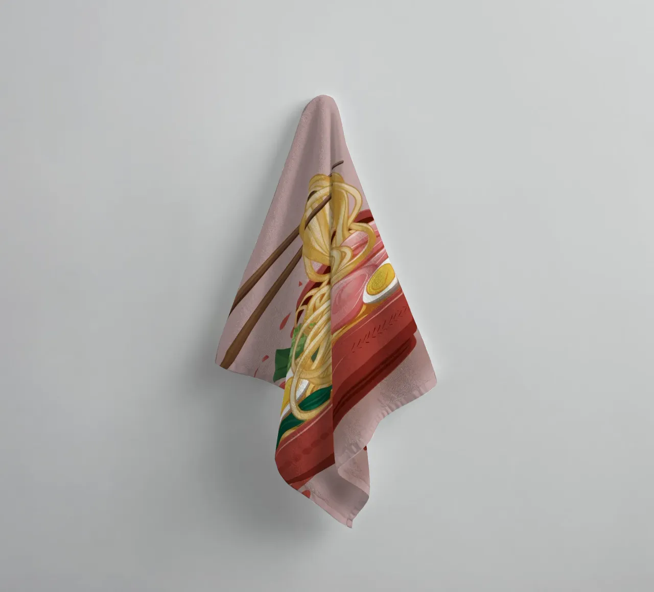 Explosive Ramen Splash towel by Snow Mist
