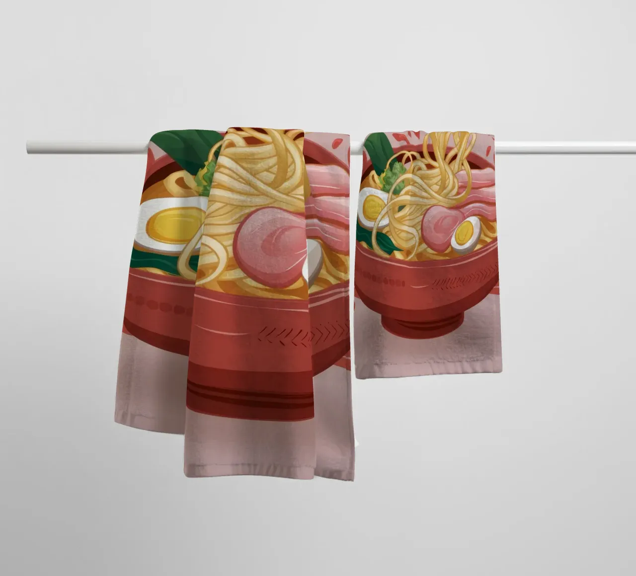 Explosive Ramen Splash towel by Snow Mist