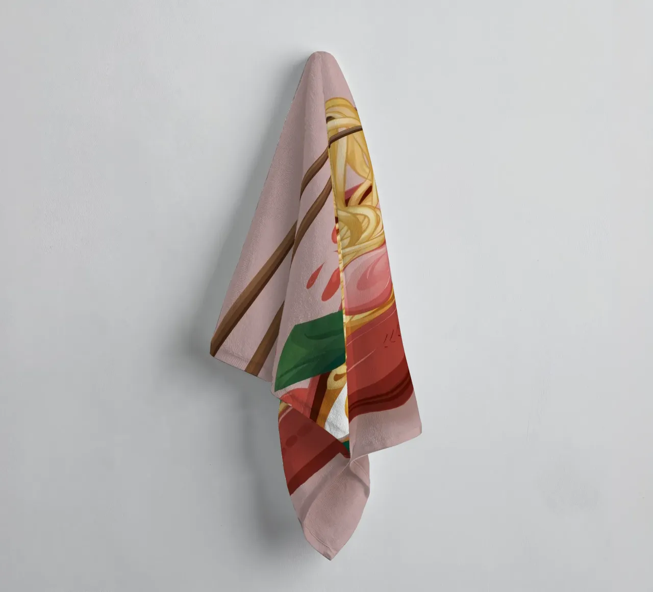Explosive Ramen Splash towel by Snow Mist