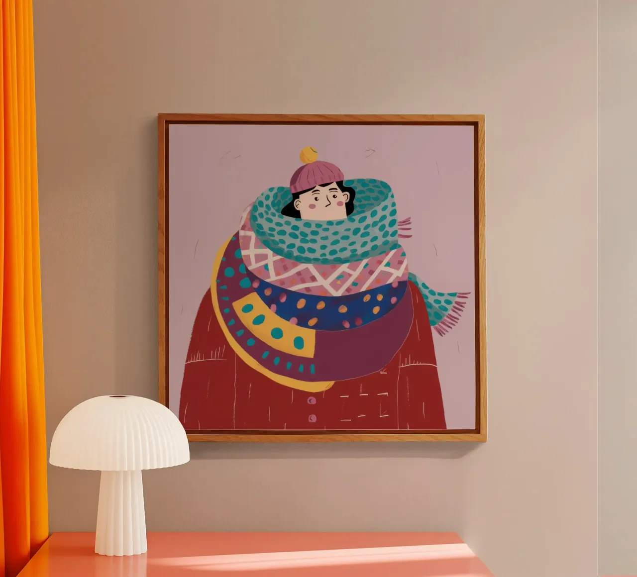 Accogliente abbraccio invernale plexiglass da Snow Mist