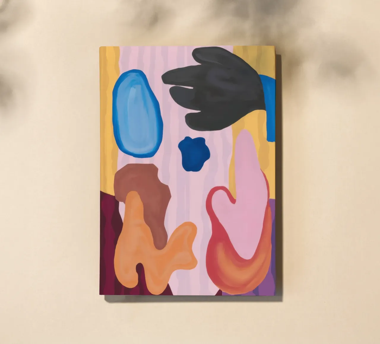 Abstract Bodily Forms notebook by Snow Mist