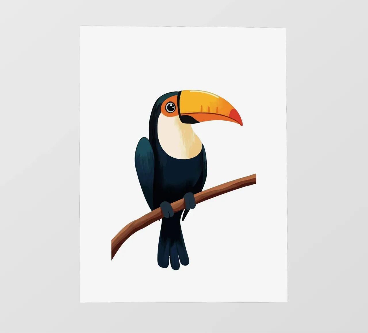 Toucan Bird pellicola backlit da Musadad Shop