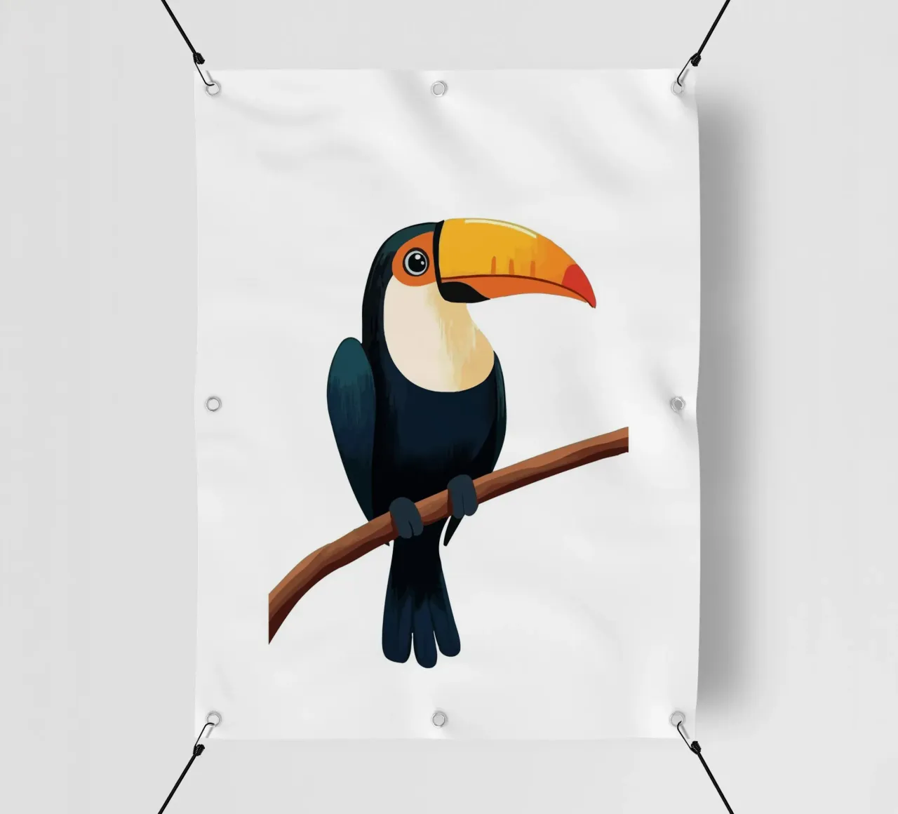Toucan Bird telo in pvc da Musadad Shop