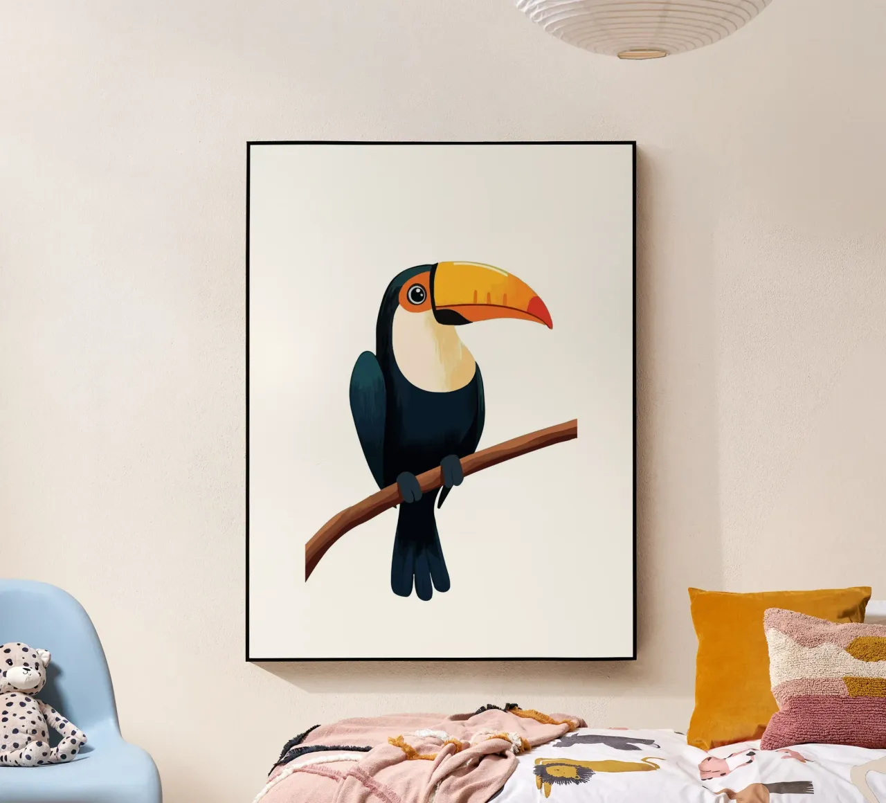 Toucan Bird plexiglass da Musadad Shop