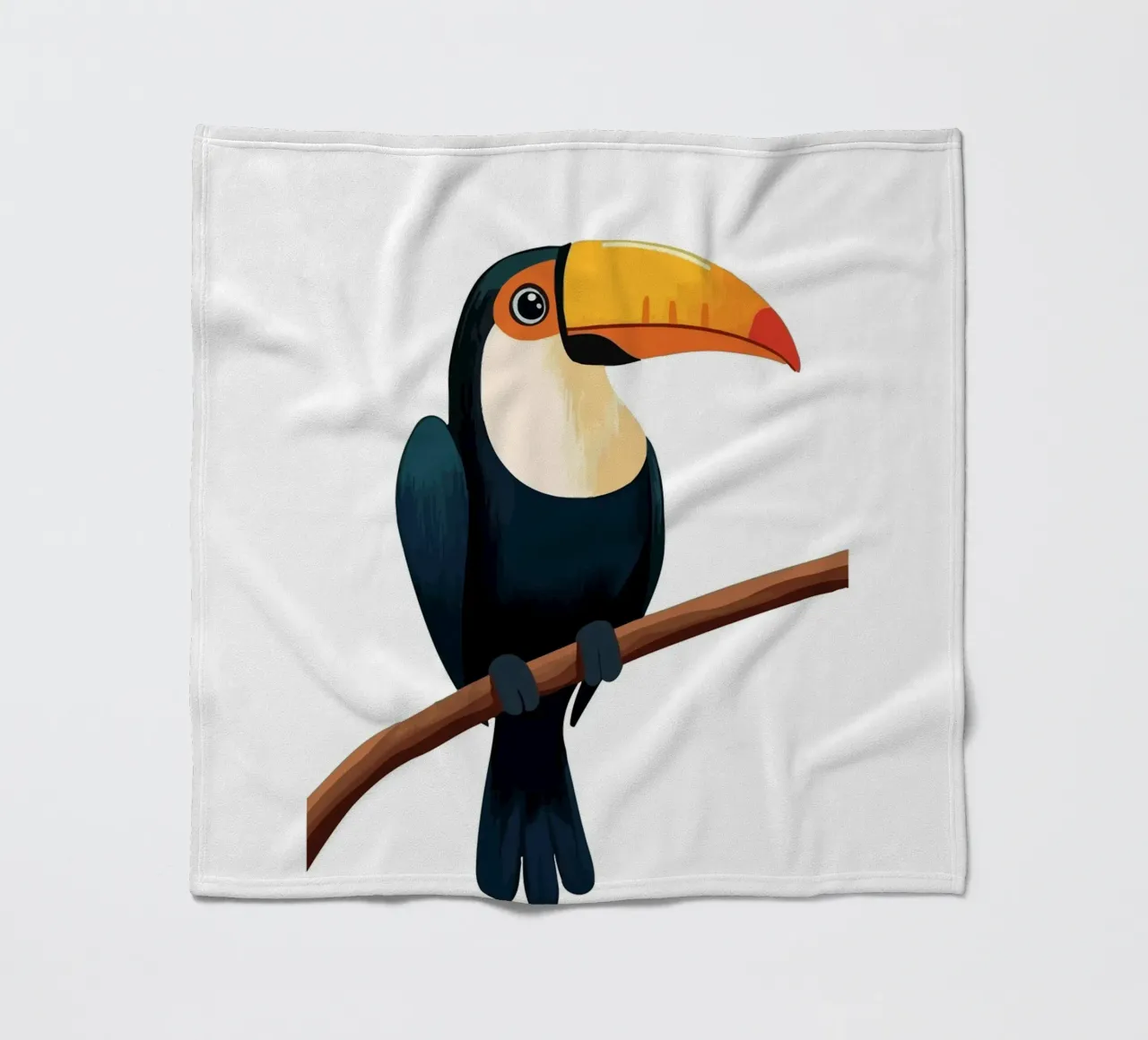 Toucan Bird coperta in pile da Musadad Shop