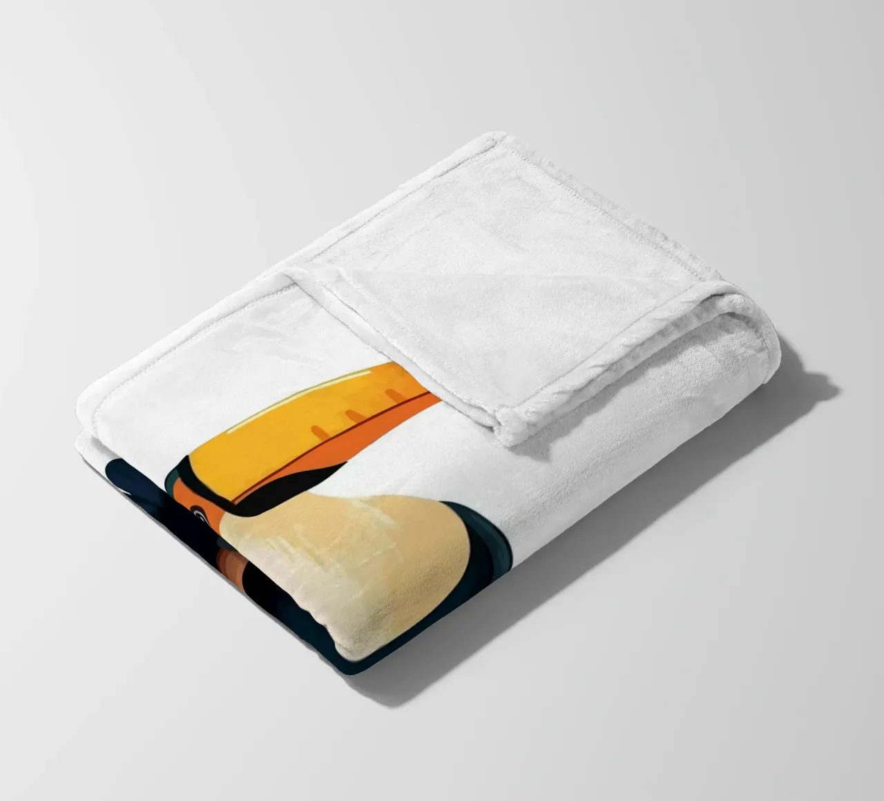Toucan Bird coperta in pile da Musadad Shop