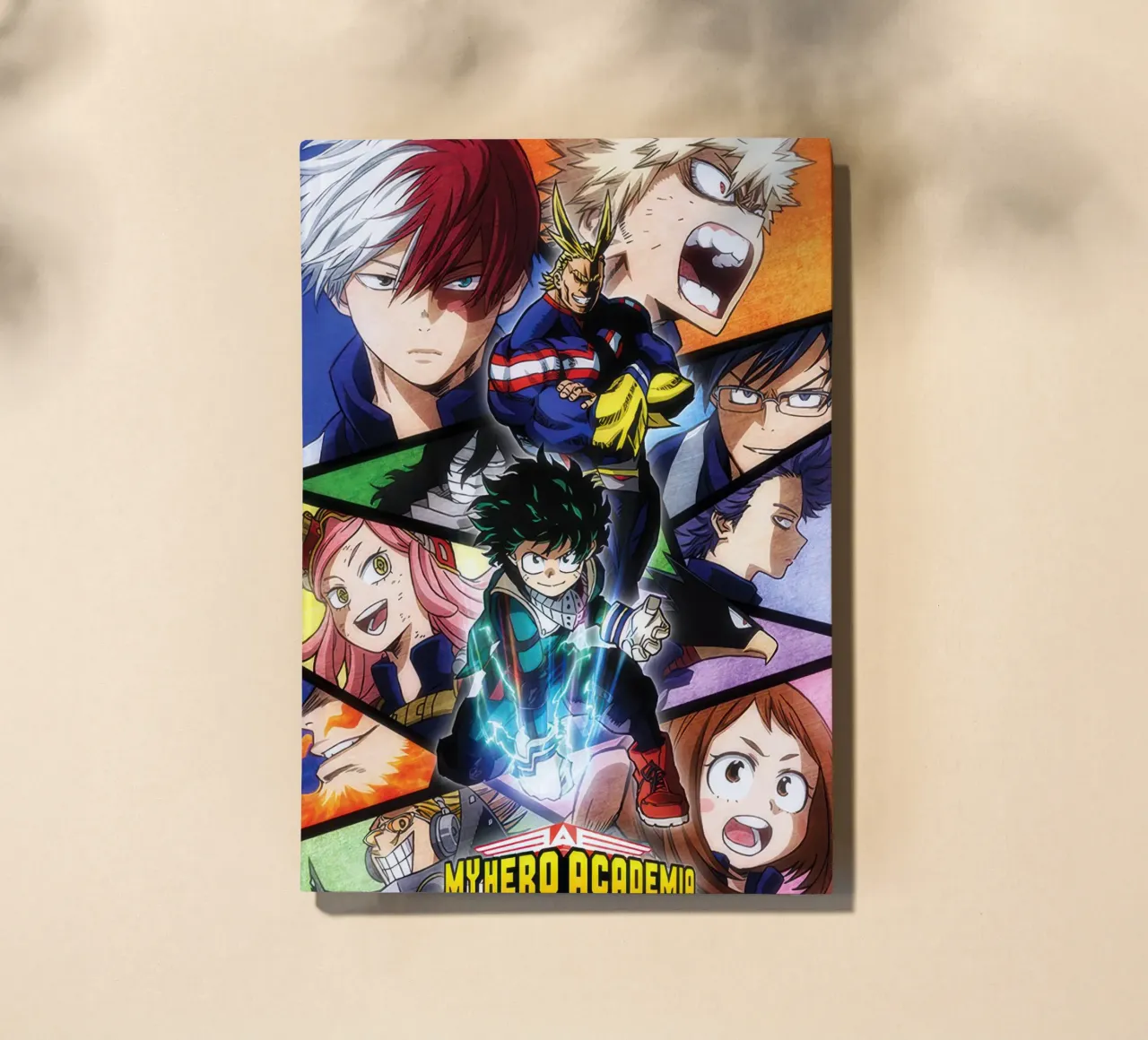 My Hero Academia - Characters Mosaic notebook by Junior Harrington