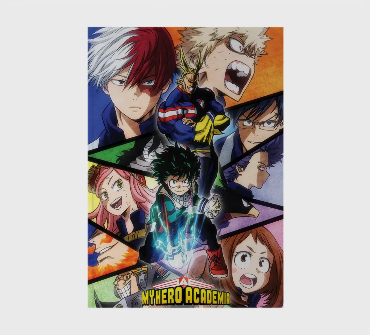 My Hero Academia - Characters Mosaic notebook by Junior Harrington