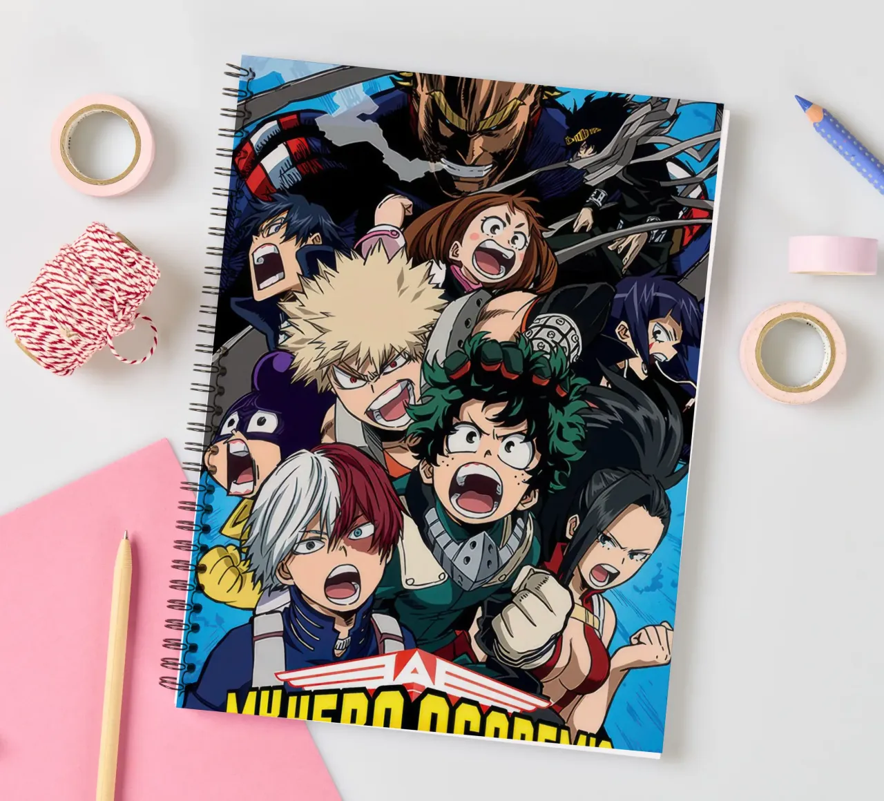 My Hero Academia - Groupe Cobalt Blast carnet à spirale de Junior Harrington