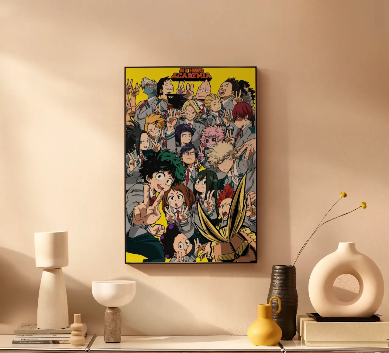 My Hero Academia - Selfie alluminio dibond da Junior Harrington