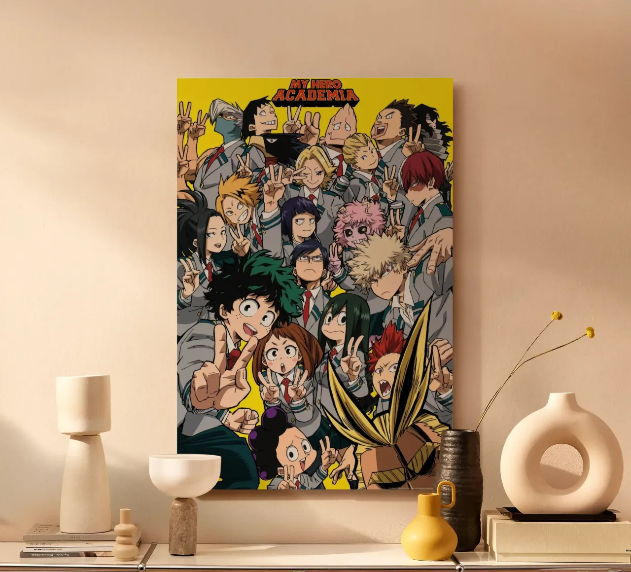 My Hero Academia - Selfie alluminio dibond da Junior Harrington