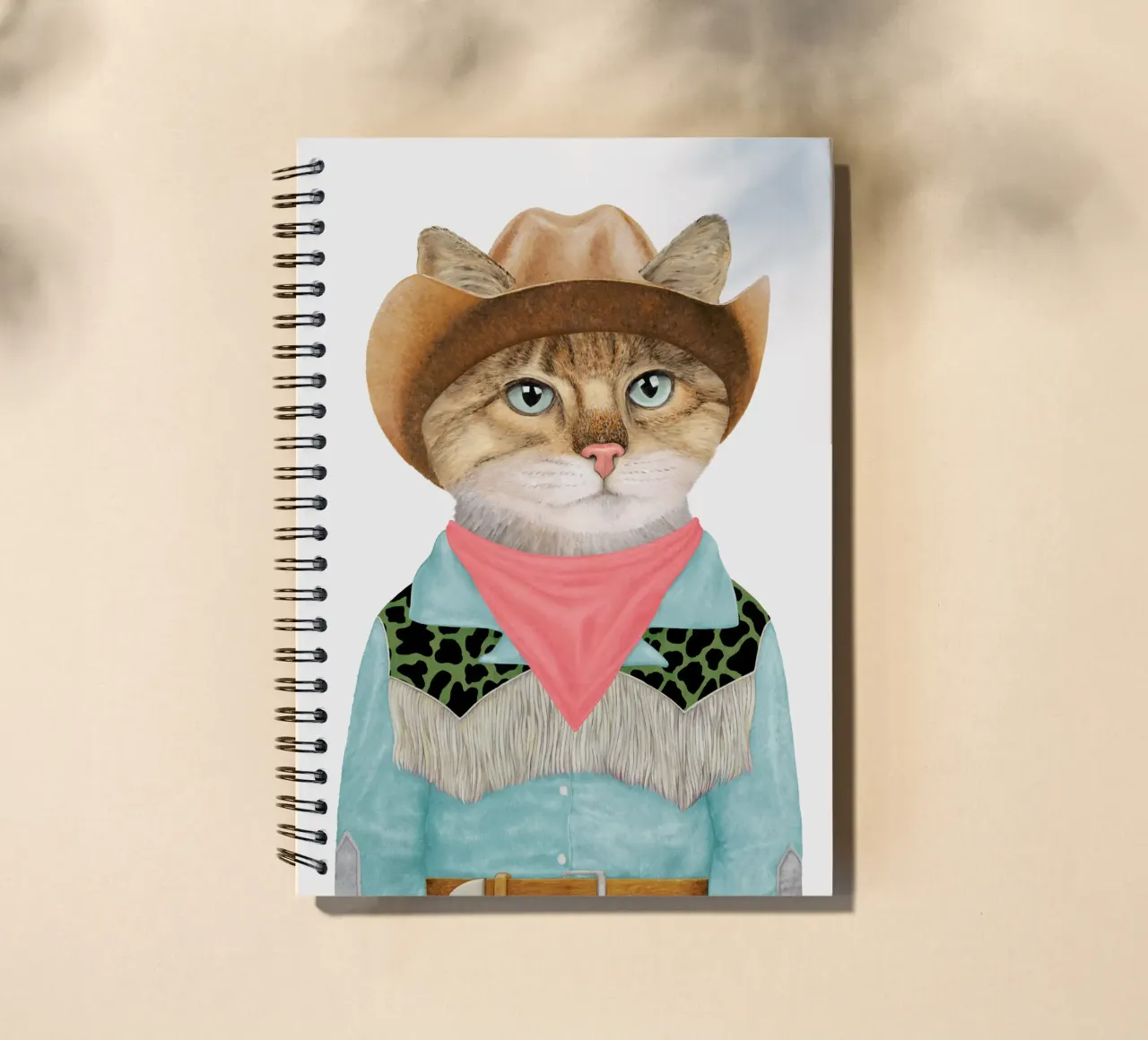 Ranch Kitten spiral notebook by Animal Crew