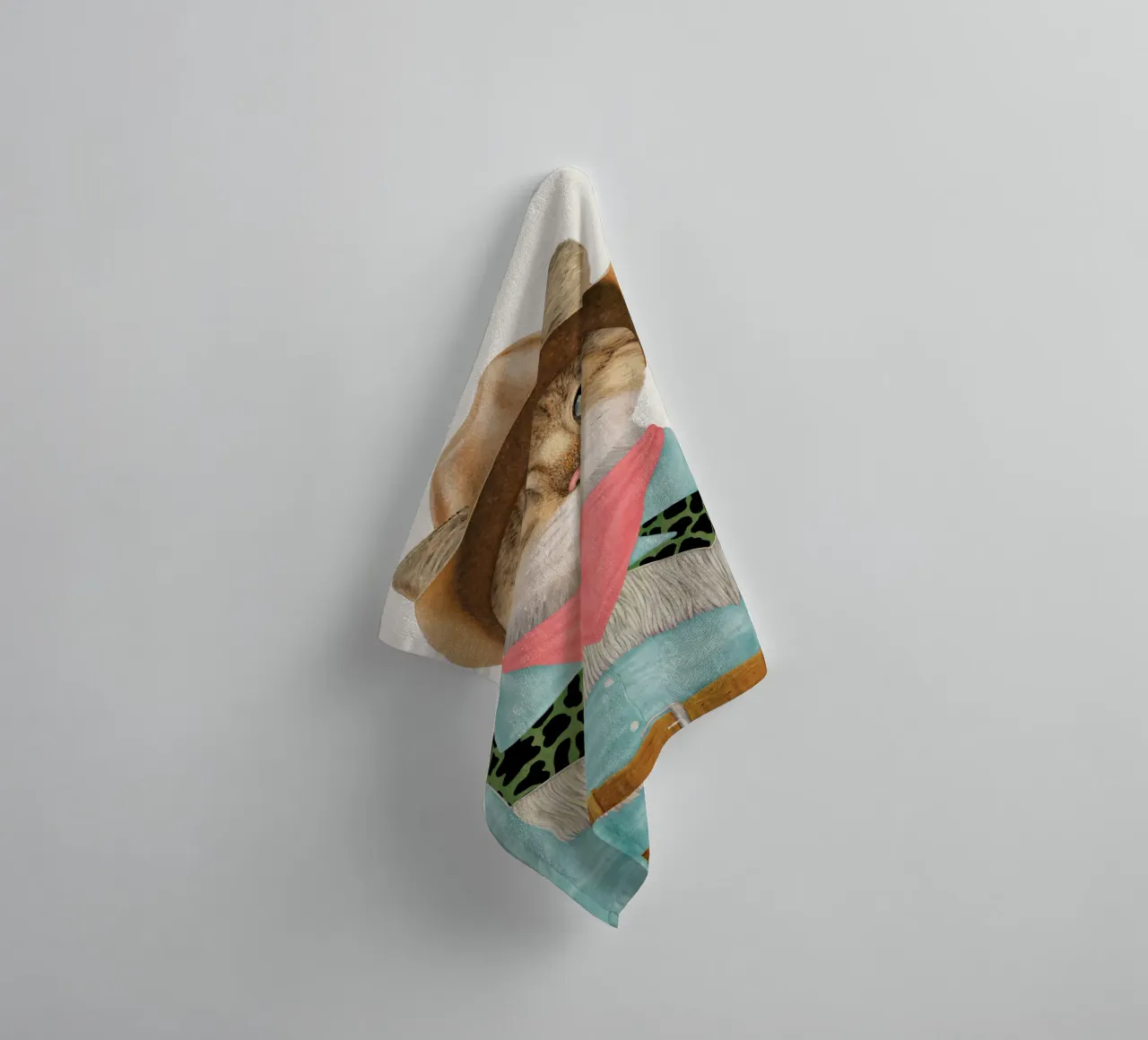 Ranch Kitten towel by Animal Crew
