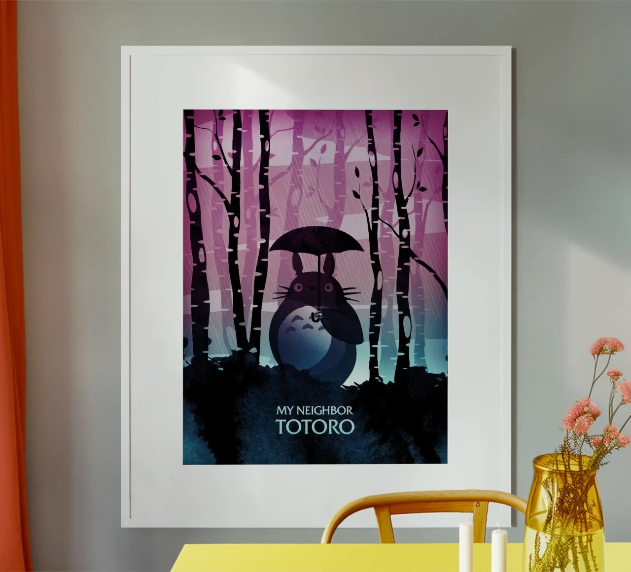 Il mio vicino Totoro poster da Junior Harrington