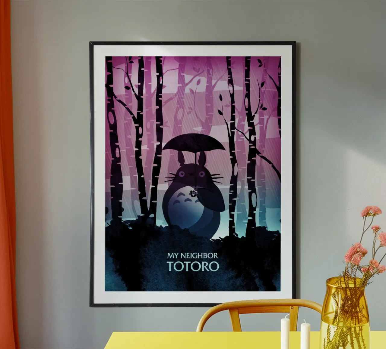 Il mio vicino Totoro poster da Junior Harrington