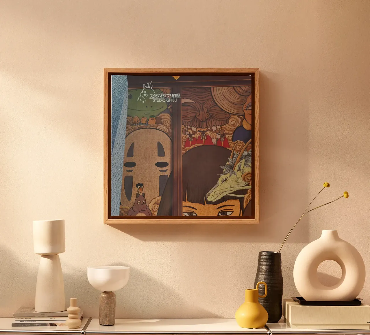 Spirited Away C 7 tela con Cornice a cassetta da Junior Harrington