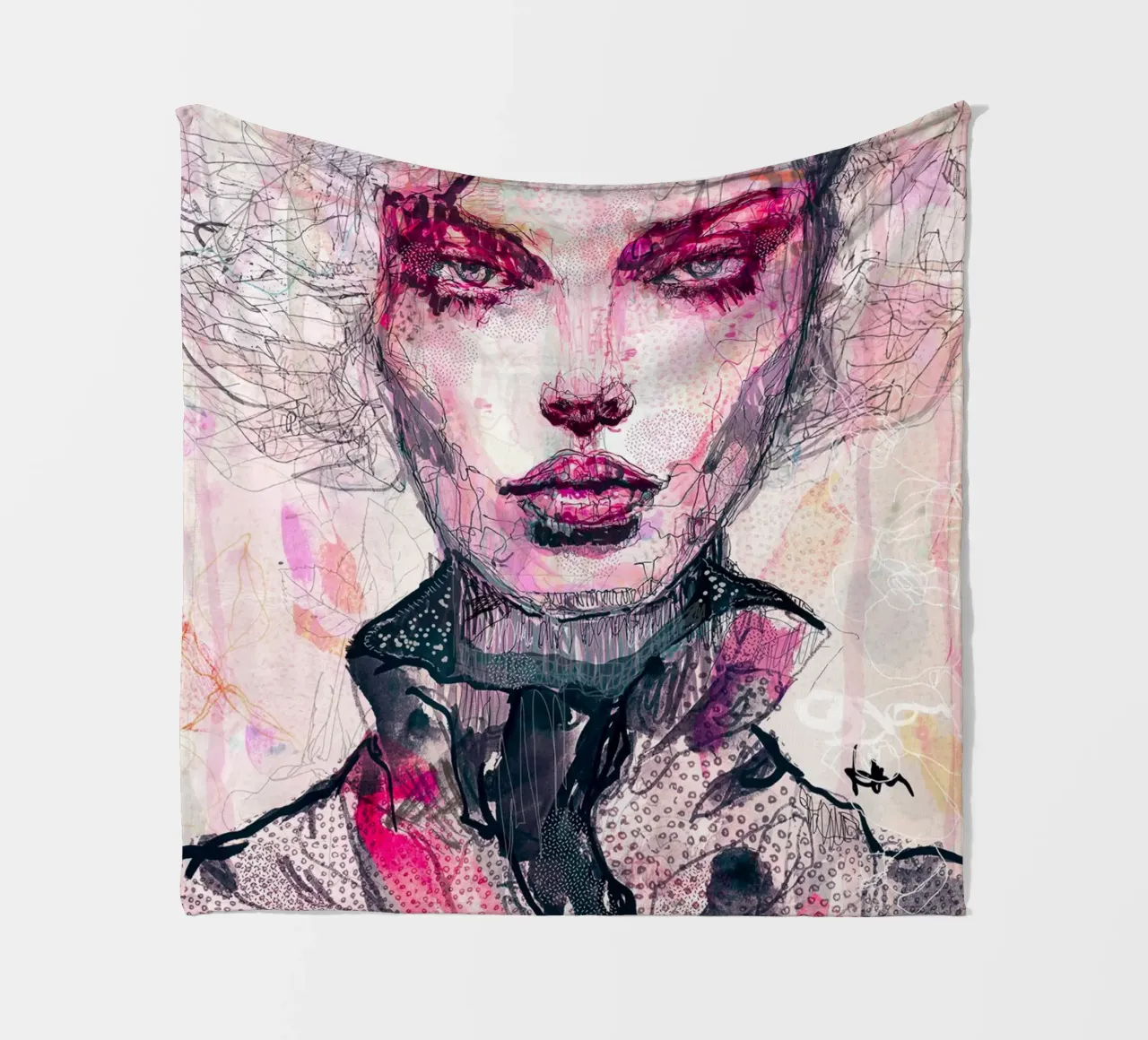 dazed Fleecedecke von Giulio Iurissevich