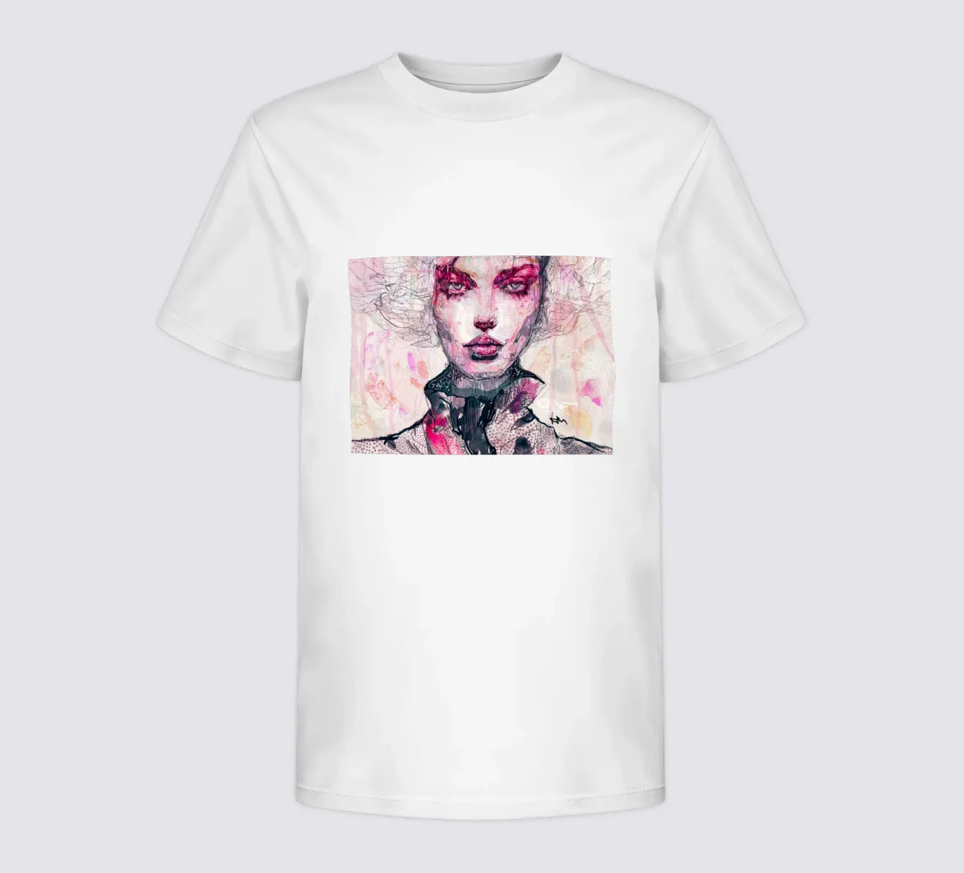 dazed kinder t-shirt van Giulio Iurissevich