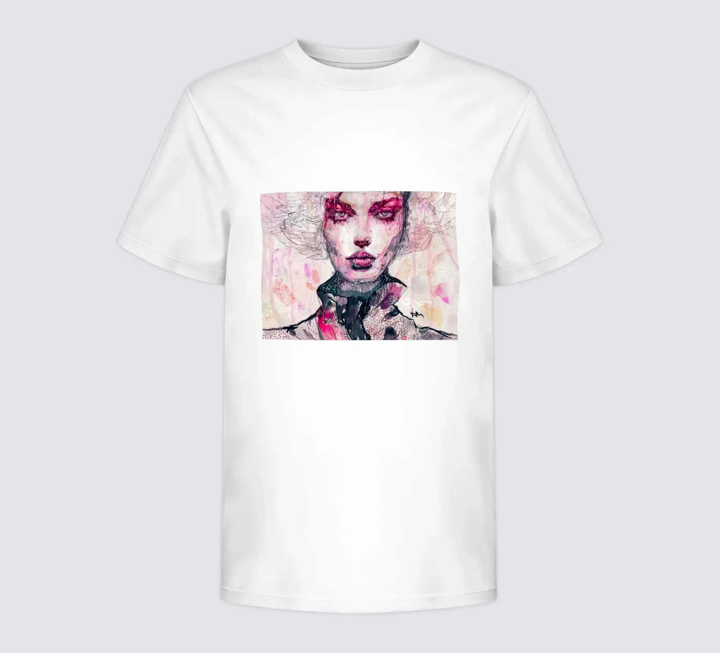 dazed kinder t-shirt van Giulio Iurissevich